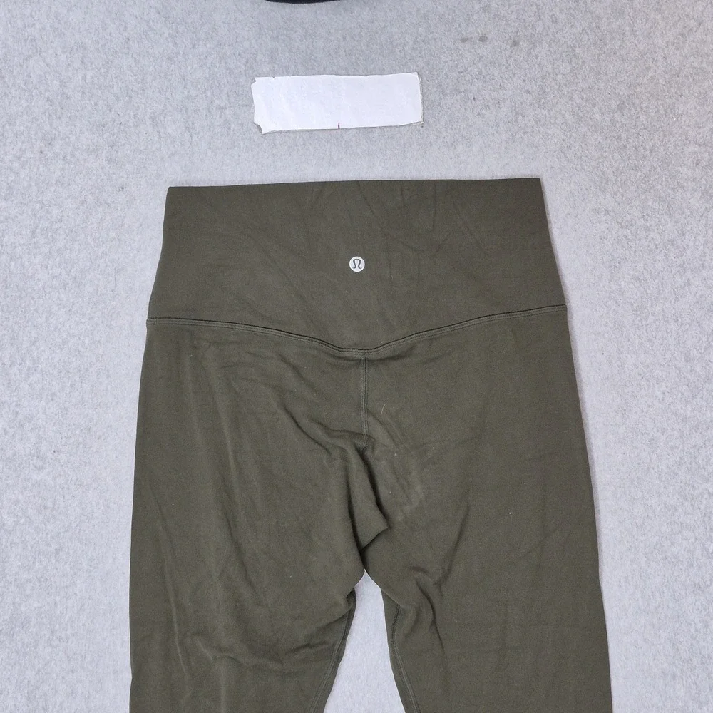 Lululemon Women Activewear Pants 8 Olive Green Align Crop 18